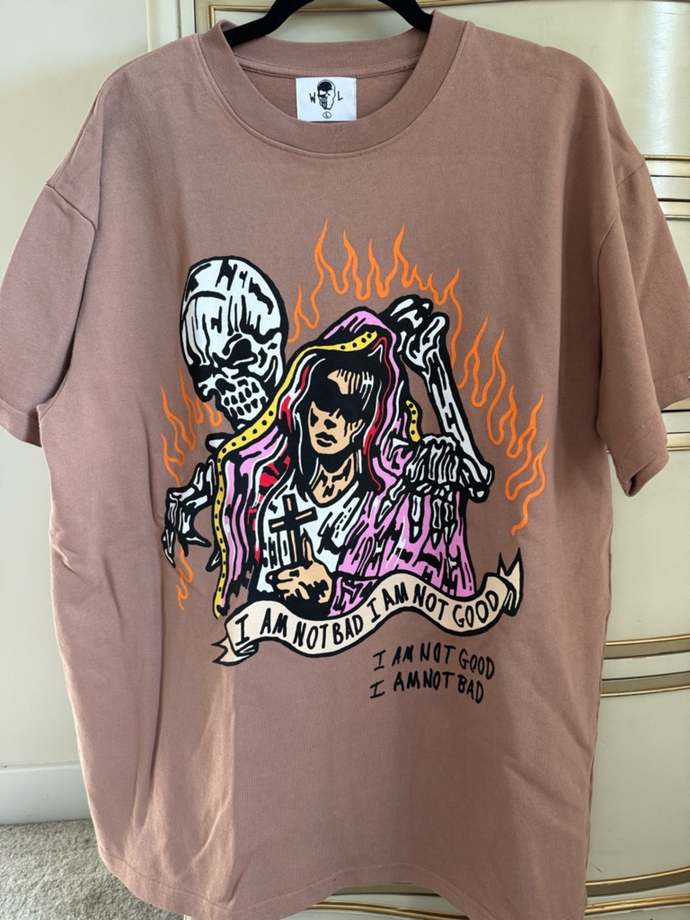 Warren Lotas “I Am Not Bad I Am Not Good” Crewneck